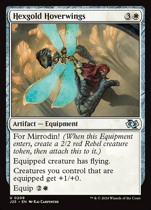 Hexgold Hoverwings highlighted card art