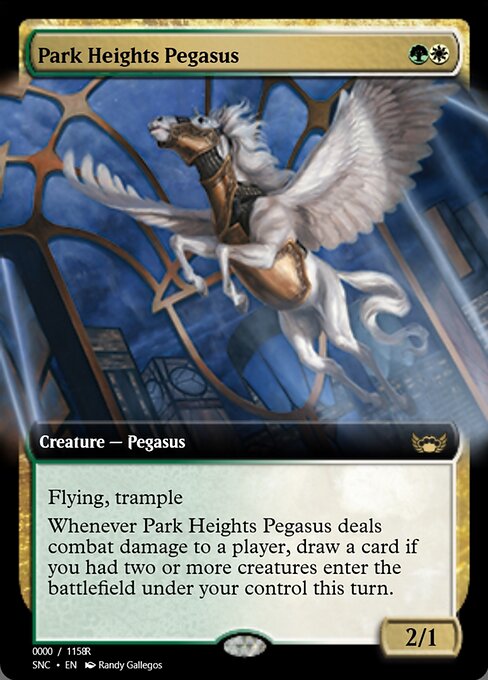 Park Heights Pegasus highlighted card art