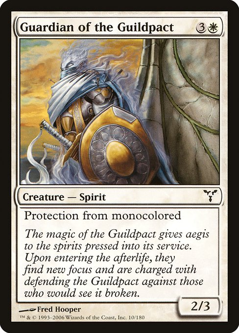 Guardian of the Guildpact highlighted card art