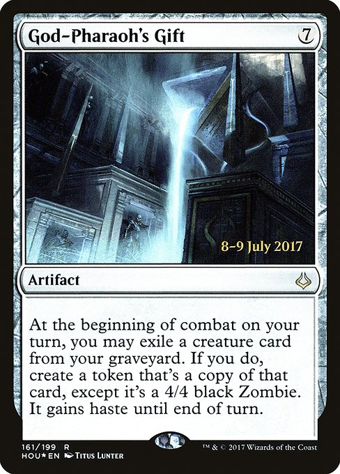 God-Pharaoh's Gift from Hour of Devastation Promos