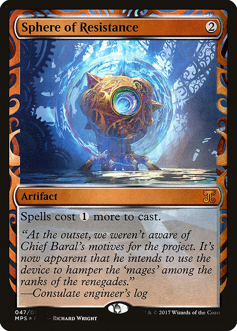 Sphere of Resistance from Kaladesh Inventions