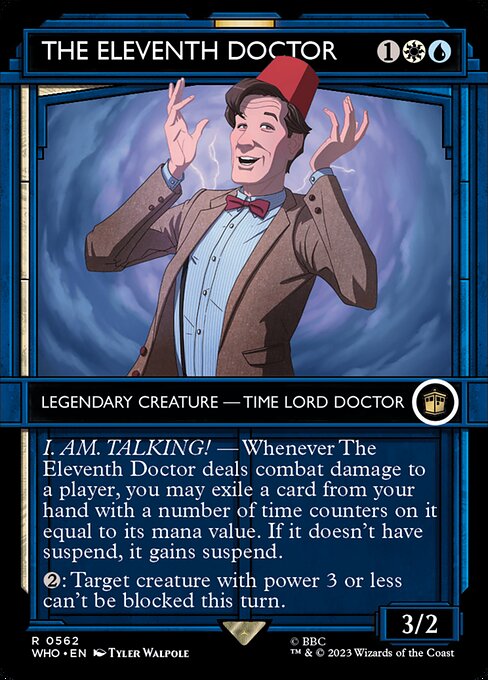 The Eleventh Doctor from Doctor Who