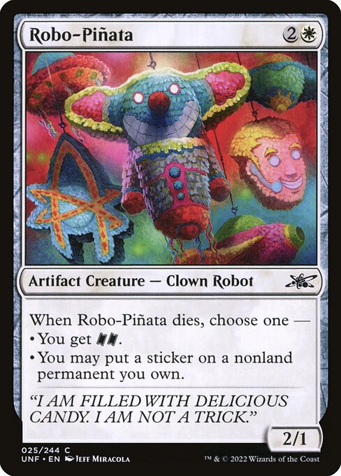 Robo-Piñata highlighted card art