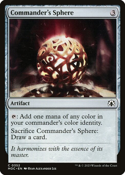 Commander's Sphere from March of the Machine Commander