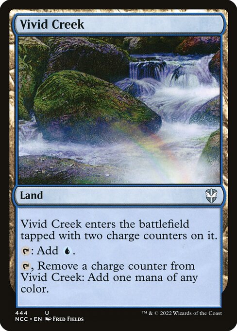 Vivid Creek highlighted card art