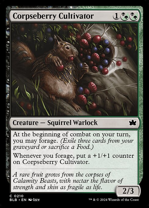 Corpseberry Cultivator highlighted card art