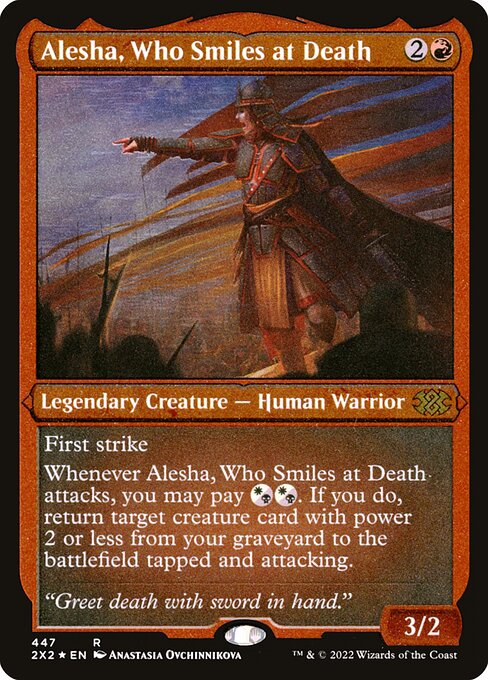 Alesha, Who Smiles at Death from Double Masters 2022