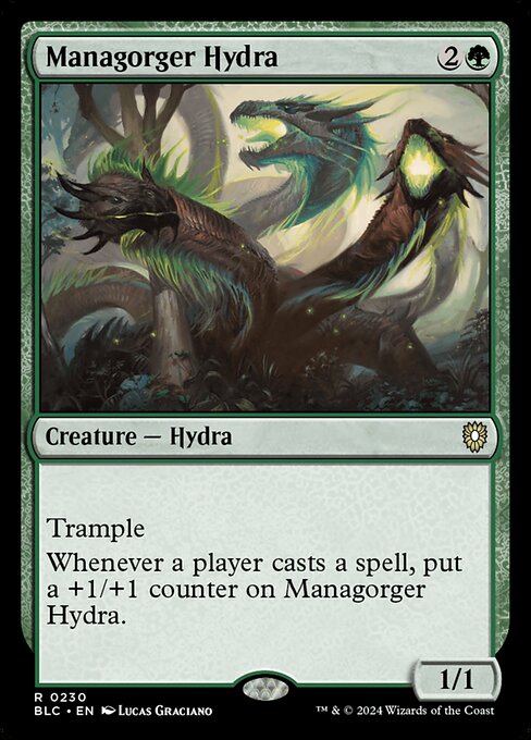 Managorger Hydra highlighted card art