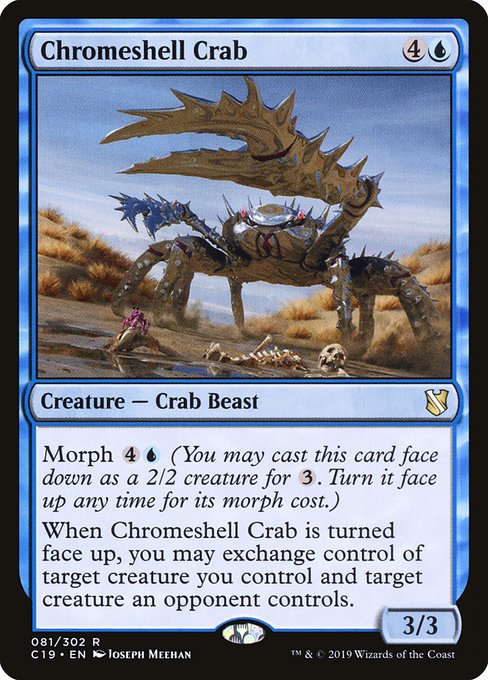 Chromeshell Crab highlighted card art