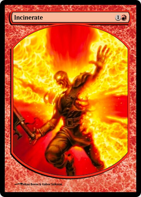 Incinerate from Magic Online Promos