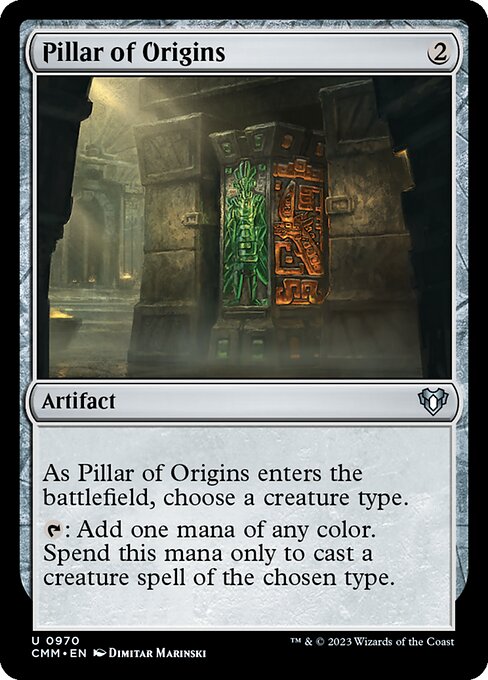Pillar of Origins highlighted card art