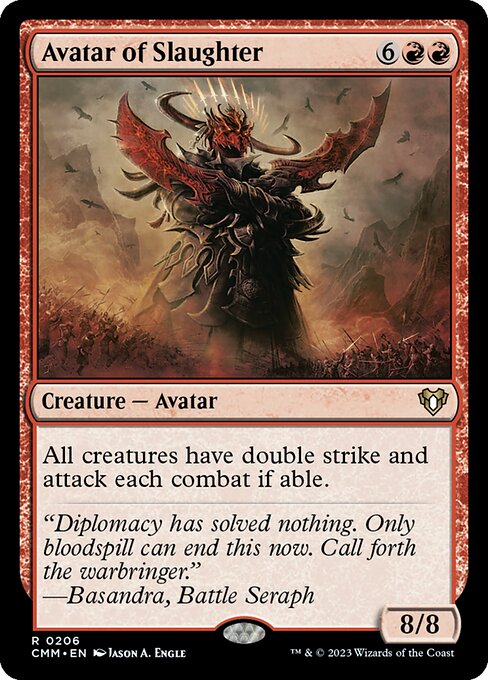 Avatar of Slaughter from Commander Masters