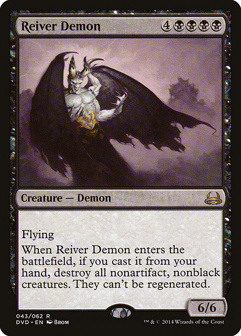 Reiver Demon from Duel Decks Anthology: Divine vs. Demonic