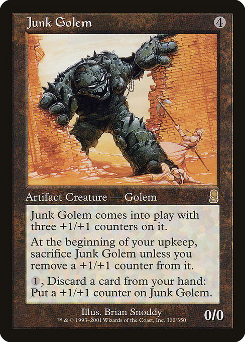 Junk Golem highlighted card art