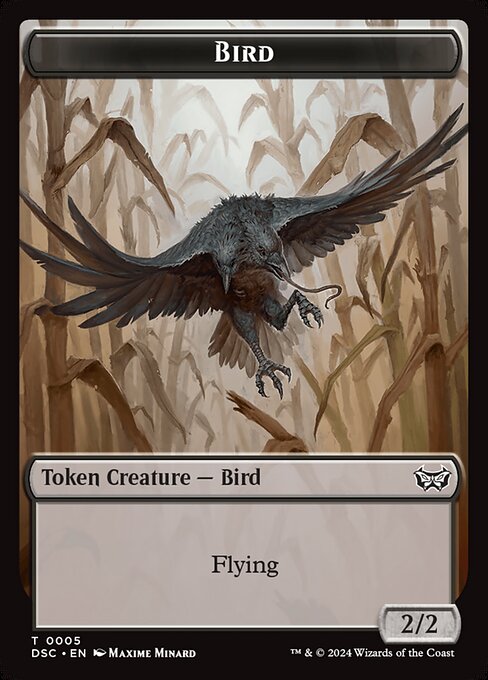 Bird highlighted card art