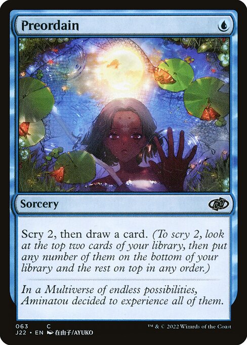 Preordain from Jumpstart 2022