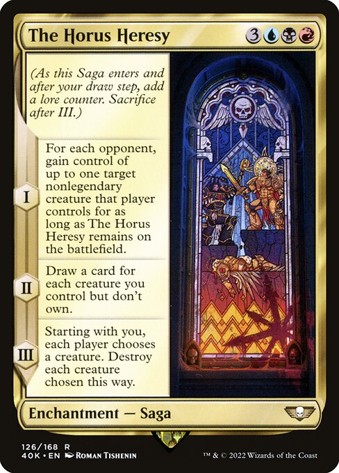 The Horus Heresy highlighted card art