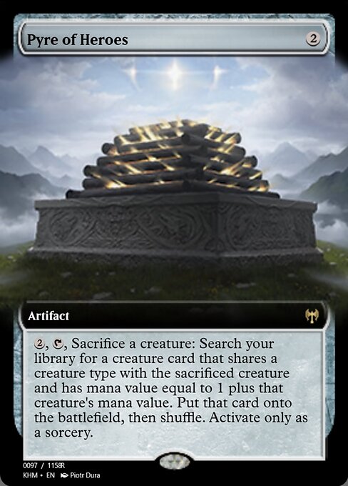 Pyre of Heroes highlighted card art
