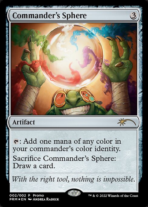 Commander's Sphere from Wizards Play Network 2024