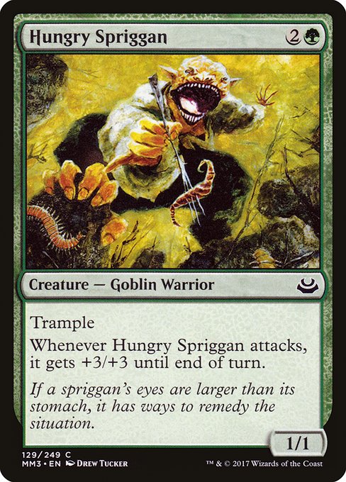 Hungry Spriggan highlighted card art