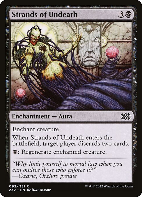 Strands of Undeath highlighted card art