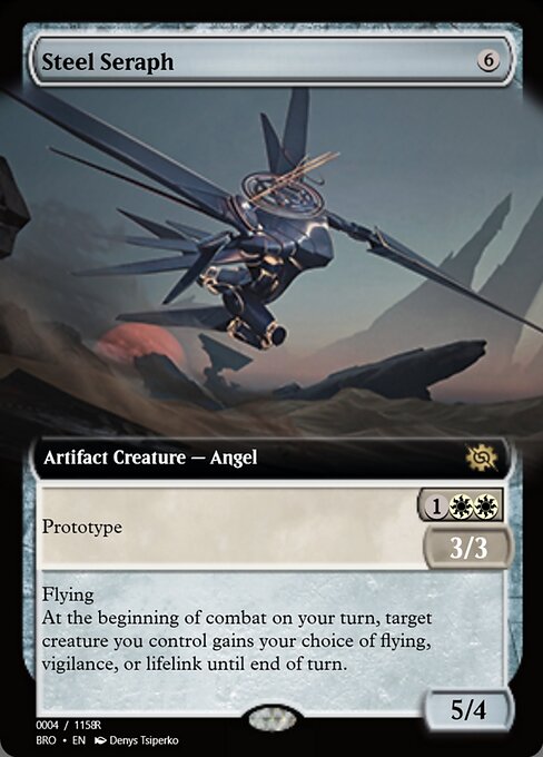 Steel Seraph highlighted card art