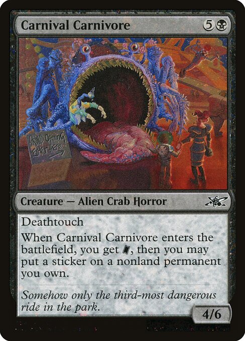 Carnival Carnivore from Unfinity