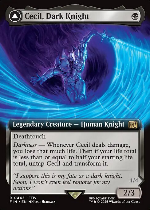Cecil, Dark Knight // Cecil, Redeemed Paladin from Final Fantasy