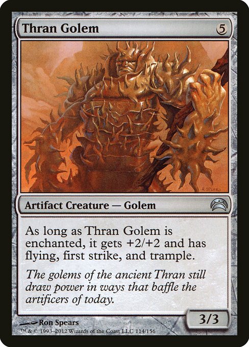 Thran Golem from Planechase 2012