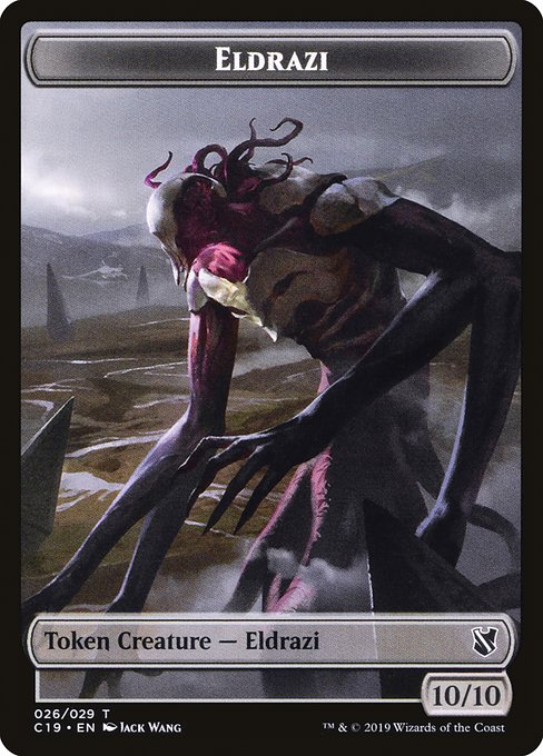 Eldrazi from Commander 2019 Tokens