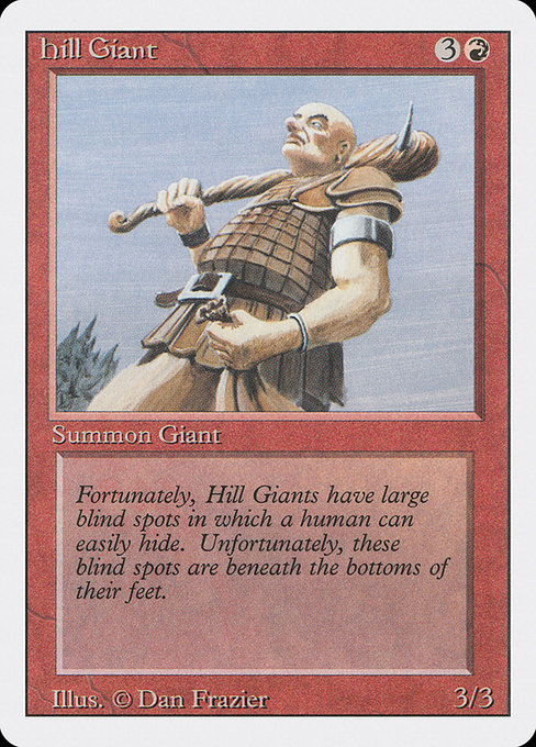 Hill Giant from Revised Edition