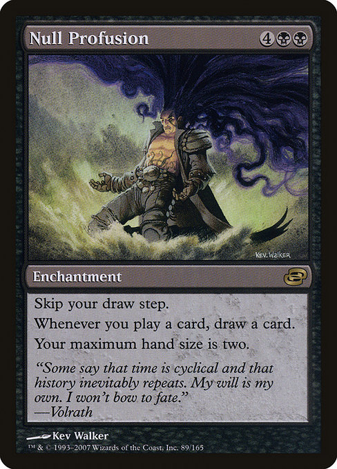 Null Profusion highlighted card art
