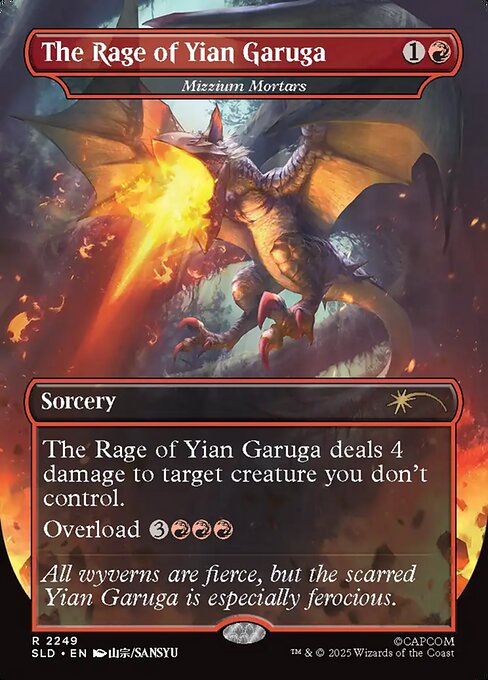 Mizzium Mortars highlighted card art
