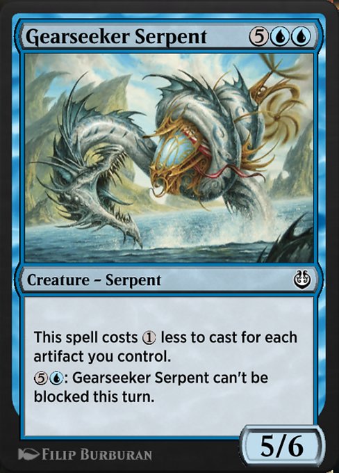Gearseeker Serpent from Kaladesh Remastered
