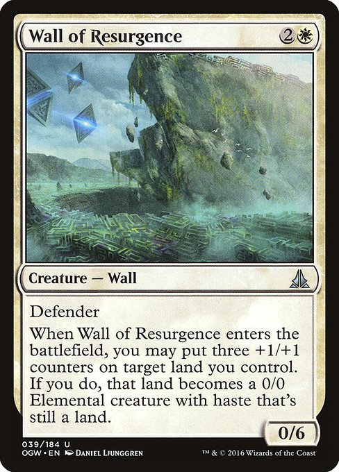 Wall of Resurgence highlighted card art