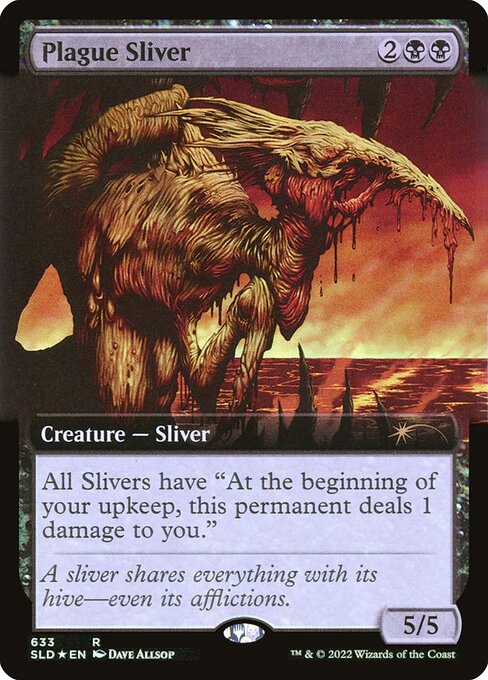 Plague Sliver from Secret Lair Drop