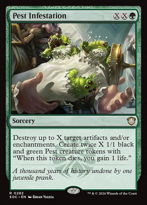 Pest Infestation from Secrets of Strixhaven Commander
