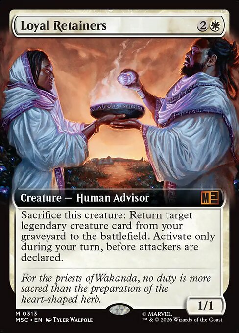 Loyal Retainers from Marvel Super Heroes Commander