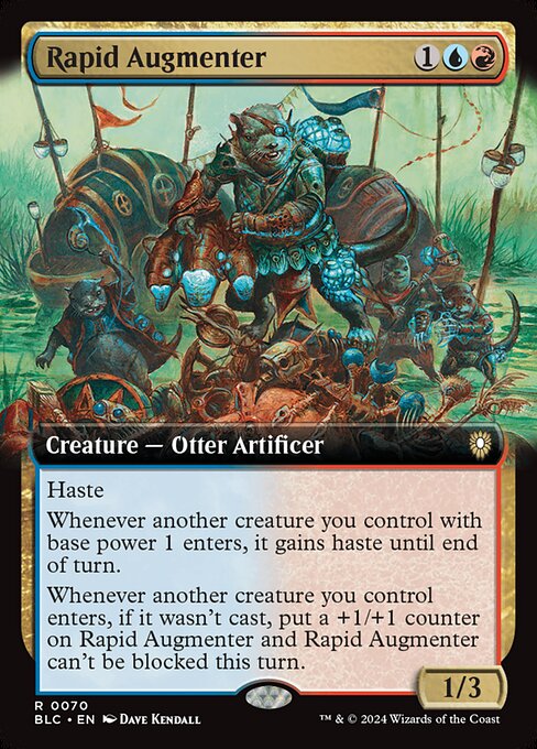 Rapid Augmenter from Bloomburrow Commander