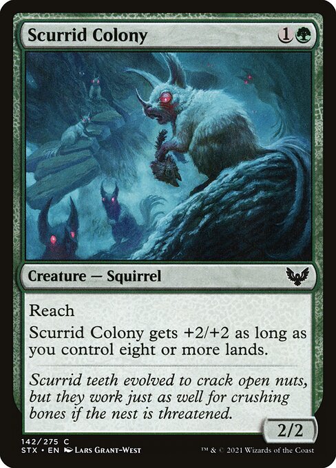 Scurrid Colony highlighted card art