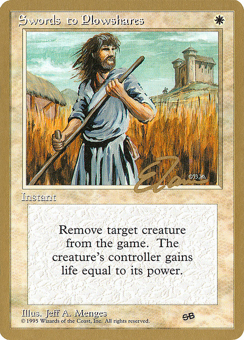 Swords to Plowshares from Pro Tour Collector Set