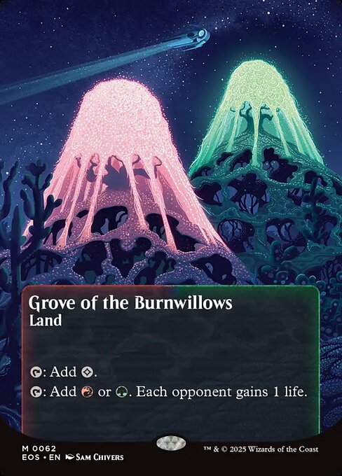 Grove of the Burnwillows from Edge of Eternities: Stellar Sights