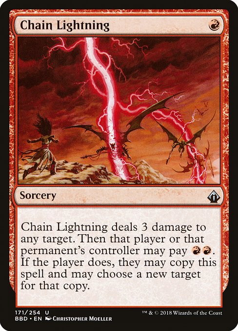 Chain Lightning from Battlebond