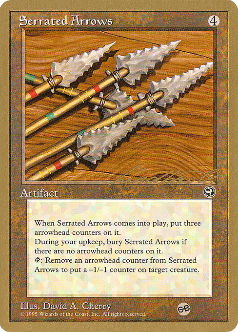 Serrated Arrows from Pro Tour Collector Set