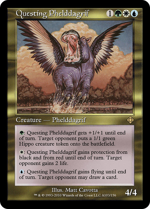 Questing Phelddagrif from Magic Online Theme Decks