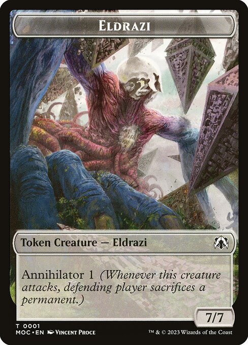 Eldrazi highlighted card art