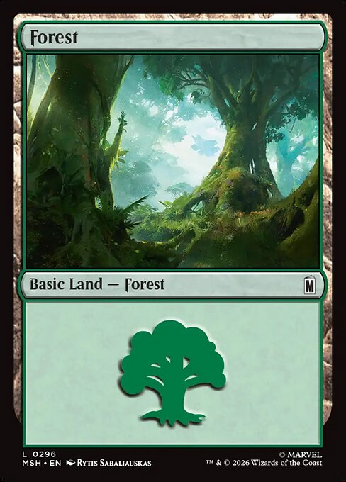 Forest from Marvel Super Heroes