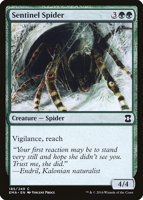 Sentinel Spider from Eternal Masters