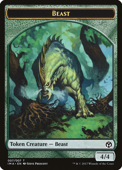 Beast from Iconic Masters Tokens