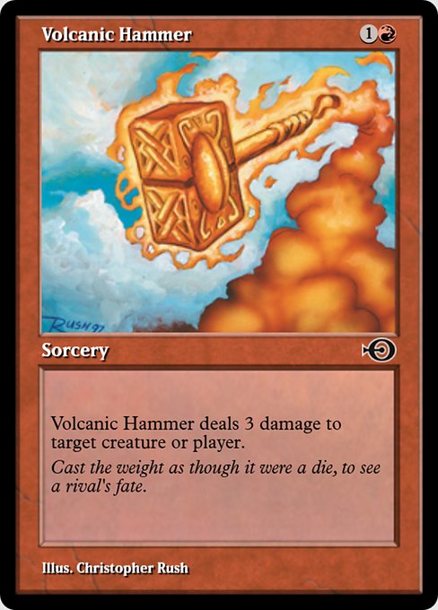 Volcanic Hammer from Magic Online Promos